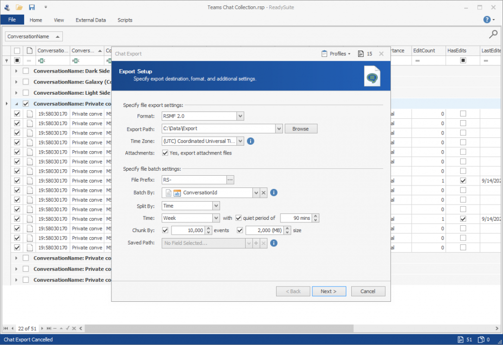 Rsmf Chat Example Introducing ReadySuite 8 — Nebula Legal