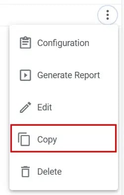 CP - copy-report
