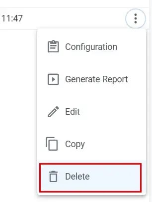 CP - delete-report-menu