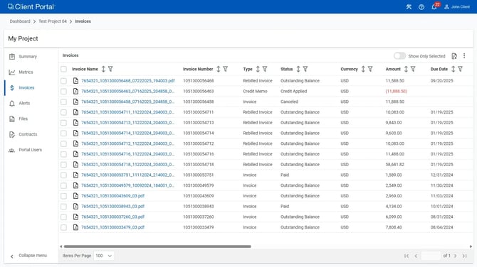 CP - invoices