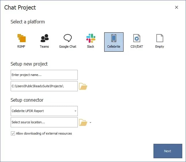 ReadySuite - Chat Project New