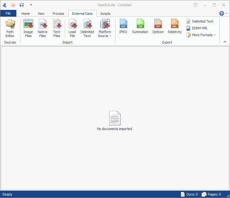 Animated GIF showing saving DAT file