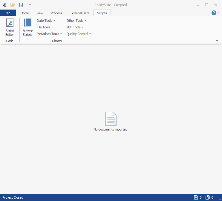 ReadySuite Tally Field Statistics Script