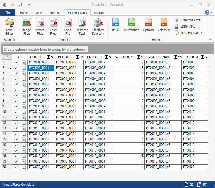 ReadySuite Script - Remove Suffix